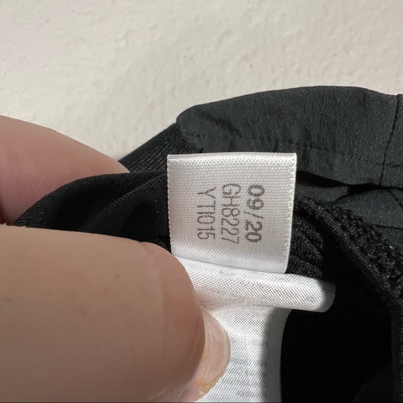 Adidas Karlie Kloss Running Shorts Black w/ White Accents Sz S - Picture 8 of 9